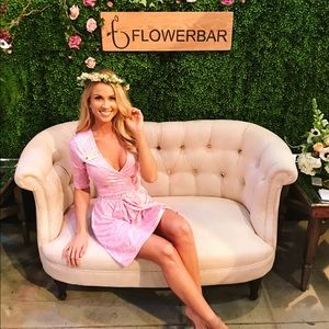 PattyBoutik Faux Wrap Dress Small